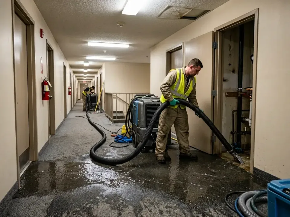 multi-unit-apartment-hallway-f-005 — frequently asked questions, Emergency Burst Pipe Water Extraction & Removal in La Selva…